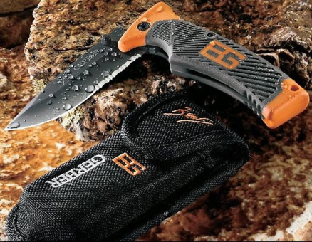 Нож складной Беара Гриллса FOLDING SHEATH KNIFE