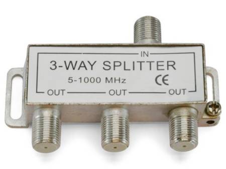 ДЕЛИТЕЛЬ ТВ на 3 3-WAY 5-1000MHz