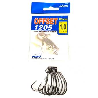 КРЮЧКИ "Offset" 1205 #1/0
