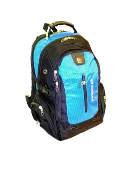 Рюкзак 35L 6605# USB BLUE
