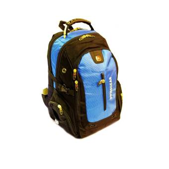 Рюкзак 35L 6605# USB BLUE