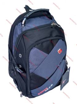 Рюкзак 35L 6615# USB BLUE