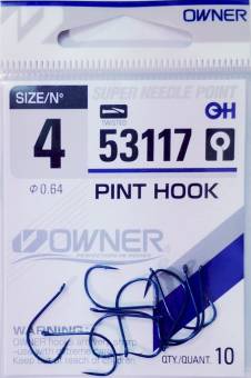 Крючки Owner 4/53117 0.64 PINT HOOK