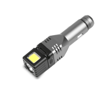 ЗАРЯДНОЕ УСТРОЙСТВО универсальное 3 в 1 USB автомобильное, фонарь, наконечник H-778 "Огонь"