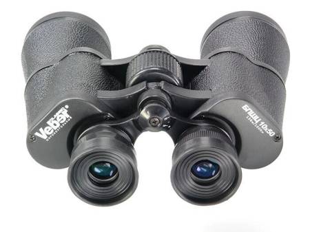 Бинокль Veber Classic БПШЦ 10x50 широкоугольный, черный
