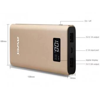 Внешний аккумулятор AWEI P60K 10000 mAh