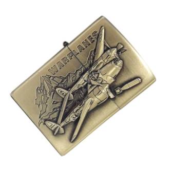 Зажигалка бензиновая тип zippo JianTai "WARPLANES"