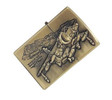 Зажигалка бензиновая тип zippo JianTai "WORLD OF WARPLANES"