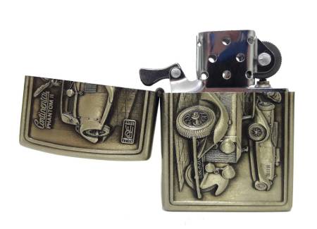 Зажигалка бензиновая тип zippo KingLing "Rolls-Royce Phantom II Continental (1934)"