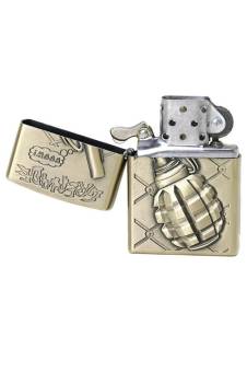 Зажигалка бензиновая тип zippo JianTai " Grenade"