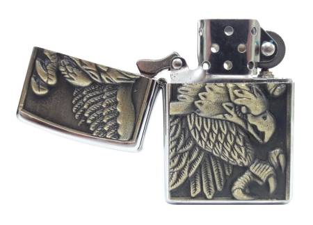 Зажигалка бензиновая тип zippo JianTai "HIGH-CLASS LIGHTER 001"
