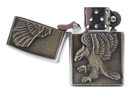 Зажигалка бензиновая тип zippo JianTai "HIGH-CLASS LIGHTER 003"