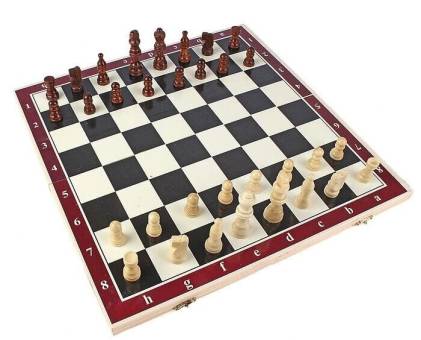 Игра настольная 3 в 1: нарды, шахматы, шашки