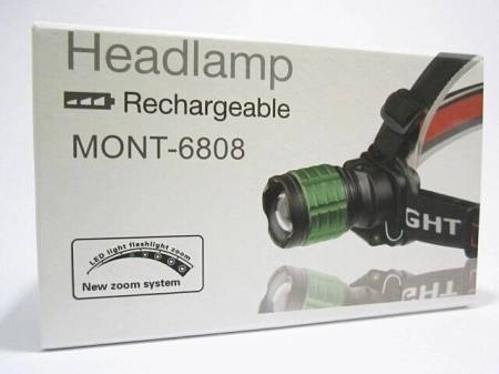 Фонарь налобный Bailong MONT BL-6808