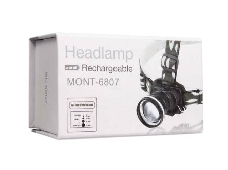 Фонарик налобный Bailong MONT-6807