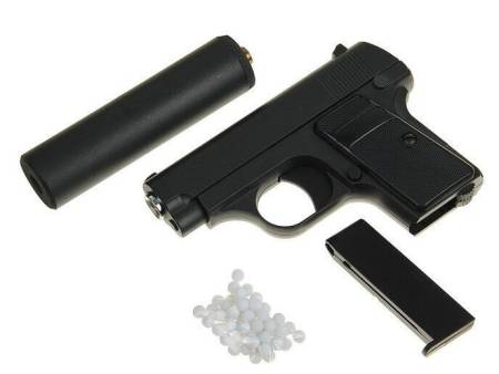 Пистолет пневматический пружинный Colt 25 G.1A с глушителем