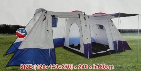 Четырехместная туристическая палатка TRAVELTOP CT-2062