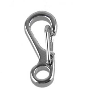 Застежка карабин SF SILVER