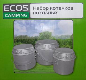 Набор посуды Ecos CAMPING Camp-S1