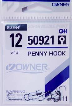 Крючки Owner 12/50921 0.41 Penny hook