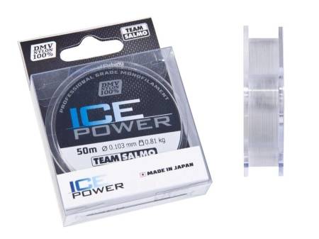 ЛЕСКА "ICE POWER" 50m 0.103mm 0.81kg "Salmo"