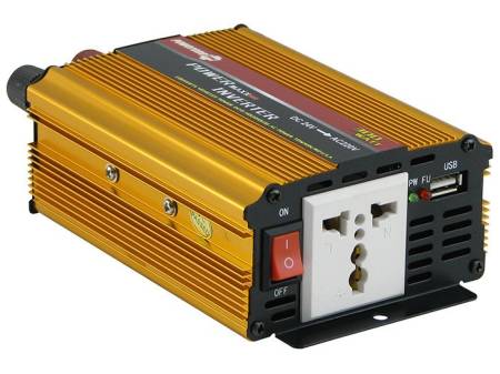 ИНВЕРТОР НАПРЯЖЕНИЯ 24-220V powerone plus 300W (реал.150W)
