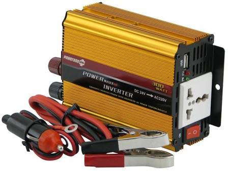 ИНВЕРТОР НАПРЯЖЕНИЯ 24-220V powerone plus 300W
