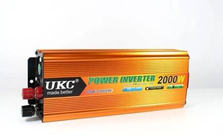 ИНВЕРТОР НАПРЯЖЕНИЯ 24-220V UKC 2000W