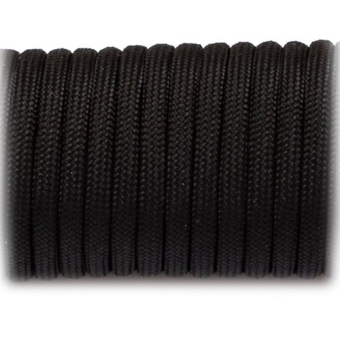 Paracord 550 black #016 30 метров