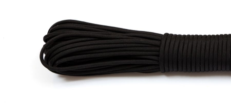 Paracord 550 black #016 30 метров