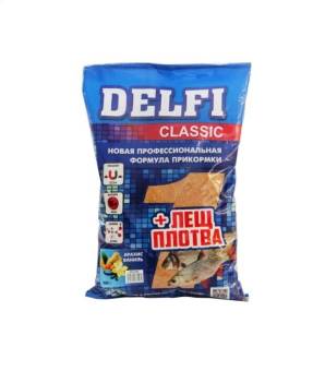 ПРИКОРМКА "Delfi classic" (лещ + плотва; арахис, ваниль, 800 г)
