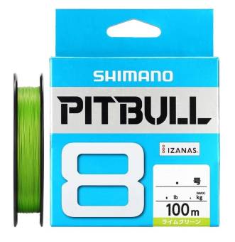 ПЛЕТЕНКА "Shimano Pitbull" 100м 0,16мм 22,4кг