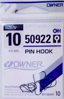 Крючки Owner 10/50922 0.485 Pin Hook