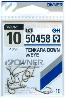 Крючки Owner 10/50458 0.54 Tenkara Down w/EYE