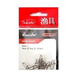 Застёжка «Nice» TAKEDO Hunter TKDH2004111BN (10шт)