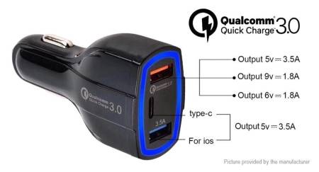 ЗАРЯДНОЕ УСТРОЙСТВО USB автомобильное CAR CHARGER SY-KC368