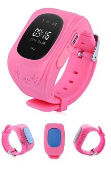 Детские GPS часы-телефон BabyWatch Q50 Pink
