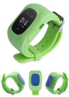 Детские GPS часы-телефон BabyWatch Q50 Green