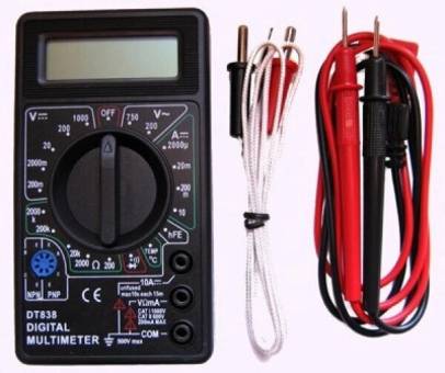 Мультиметр DT 838 +термопара