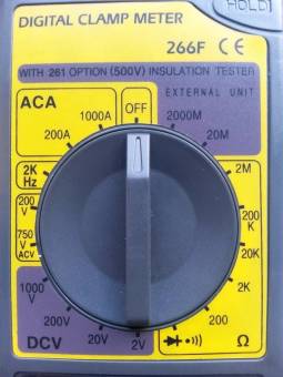 Токовые клещи NGY DM6266F