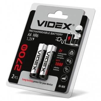 Аккумуляторы Videx HR6/AA 2700mAh