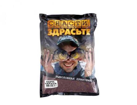 ПРИКОРМКА Карп-Карась 800гр. "Снасти Здрасьте!"