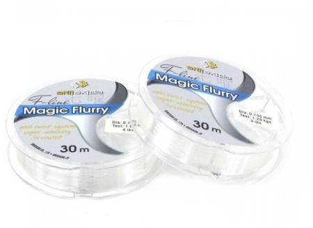ЛЕСКА Magic Flurry флюорокарбон 30m, 0.135mm, 1.29kg "ShiiSaido"