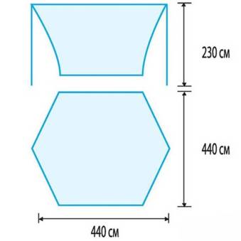ПАЛАТКА Tent green (зеленый) "Tramp" TLT-034