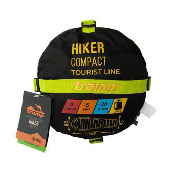 Спальник кокон -20 Hiker Compact/Левый "Tramp" TRS-051C
