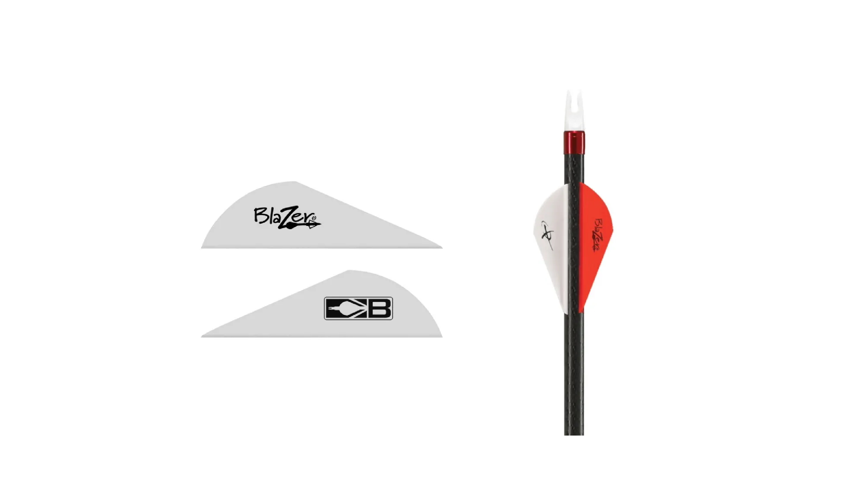 ОПЕРЕНИЕ Blazer Vanes 2" White