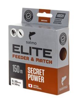 ЛЕСКА ELITE монофильная 150m, 0.30mm, 8.5kg "Salmo"