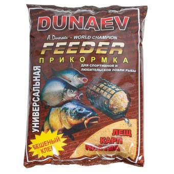 ПРИКОРМКА ВАНИЛЬ 900г. "DUNAEV" (карась, карп, сазан)