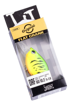 ВОБЛЕР плав. дл.60мм 9.5гр. FLAT CRANK F 078 "Lucky John"