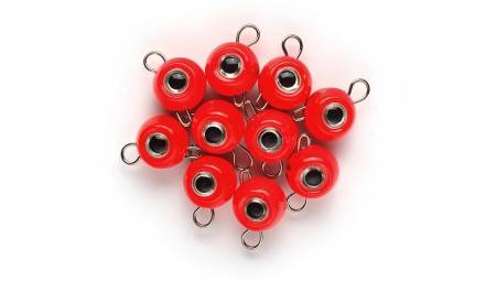 ГРУЗ крашеный разборная чебурашка 3 гр. "ШАР", 11-люминофор красный